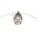 Colier choker cu amuletă Buddha | argint | Thailanda